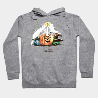 Happy Halloween Pumpkin Horror Hoodie